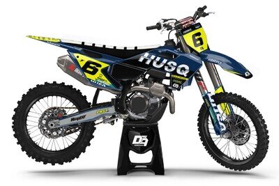 Husqvarna Motocross MX Graphics Decal Sticker Kit Falco | TC FC TE FE All Model
