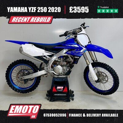 YAMAHA YZF 250 2020 Motocross Bike 250cc @EmotoUK - Finance Available