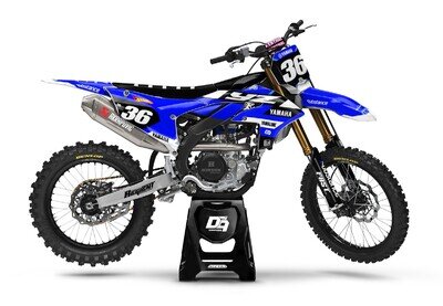 Yamaha Motocross MX Graphics Decal Sticker Kit Onyx | YZ YZF WR All Models