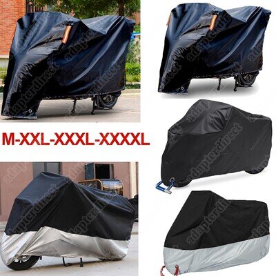 Motorcycle Motorbike Scooter Moped Cover Waterproof Rain UV Protector M-XXXXL