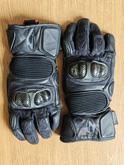 Richa Motorcycle Gloves Waterproof Winter Leather Size Large Hipora Thinsulate