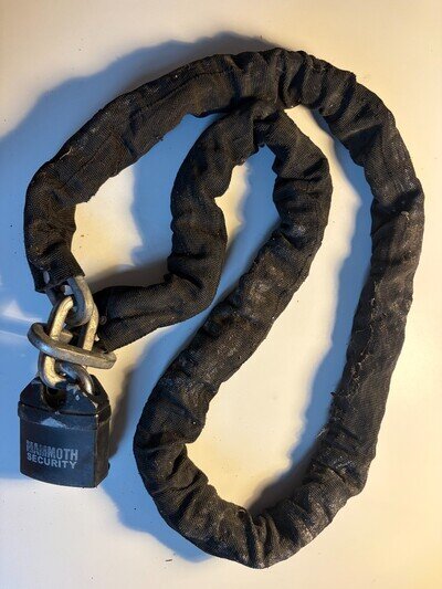 Mammoth Bike It Hexagon Lock and Chain - 1.8m Used