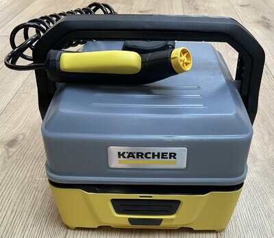 Kärcher OC3 Foldable Mobile Portable Cleaner Pressure Washer With Charger.