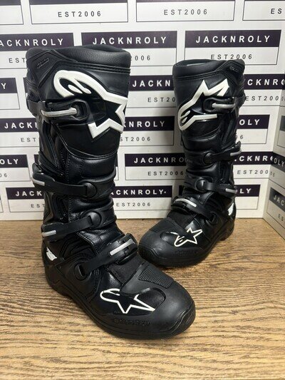 Alpinestars Tech 5 MX Motocross Enduro Boots Black Size US 11 - UK 10 - EU 45.5
