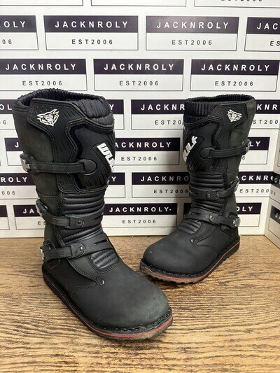 Wulfsport Adults Mens Trials Motorcycle Motocross Boots Black US 10 UK 9 EU 43