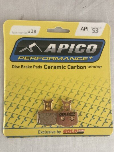 Husqvana TC50 24-25 rear brake pads (439) apico motocross