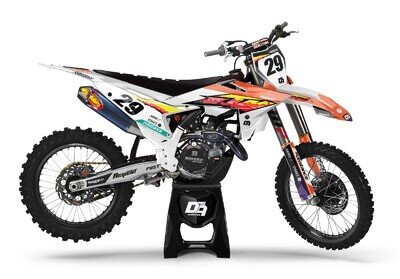 KTM Motocross MX Graphics Decal Sticker Kit Stey | SX XC XCF EXC EXCF All Models