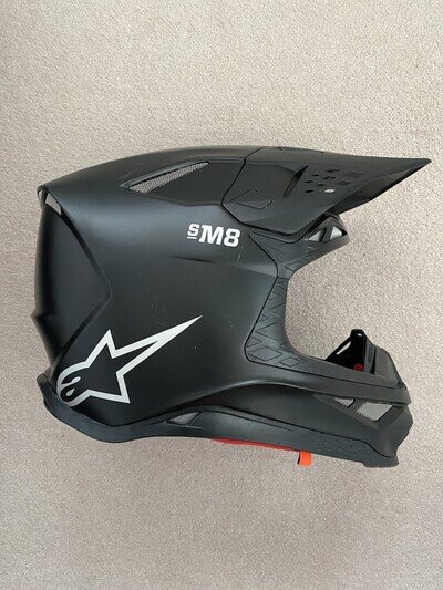 Alpinestars Supertech SM8 MIPS Helmet Large Matt Black MX Enduro