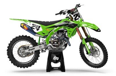 Kawasaki Motocross MX Graphics Decal Sticker Kit Terra | KX KXF KLX All Models
