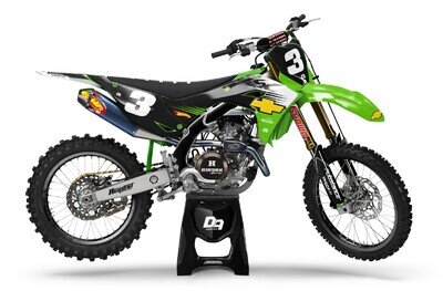 Kawasaki Motocross MX Graphics Decal Sticker Kit Ferox | KX KXF KLX All Models