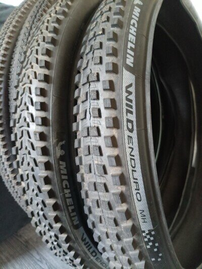 Michelin Wild Enduro Tyres 29 x 2.40" 2.60 Tubeless Folding, Front and Rear