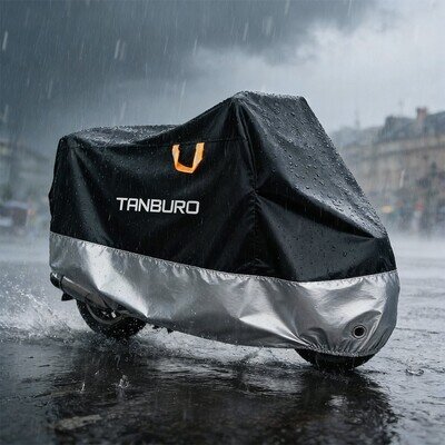 XXXL Heavy Duty Motorcycle Motorbike Cover Outdoor Rain Dust UV Protector