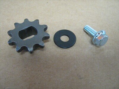 Replacement Front Sprocket (219H-10T) for Stomp E-Box EBOX Motocross with Bolt