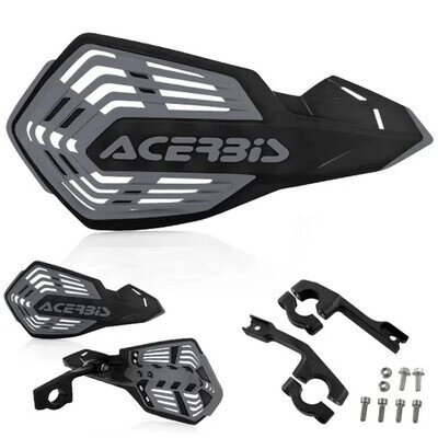 Acerbis X-Future Universal Motocross Enduro Hand Guards Black Grey 0024296.319