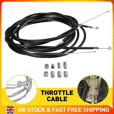 Universal Motorcycle Scooter Clutch Brake Throttle Line Cable Harness Replaces