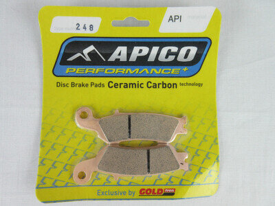 Yamaha YZ250 08-26 front brake pads (248) apico motocross
