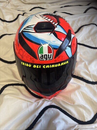 AGV helmet Supermoto Superbike Large Men’s 59-60cm Tinted Visor Shark