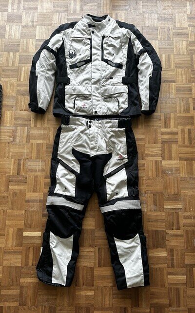 Adventure Motorcycle jacket and trousers XL