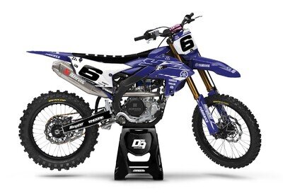 Yamaha Motocross MX Graphics Decal Sticker Kit Kayte | YZ YZF WR All Models