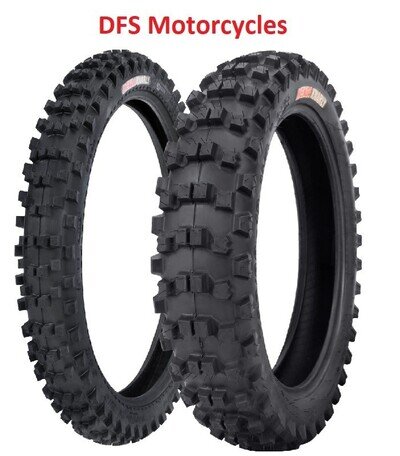 KENDA Knarly 90/90 -21 54R & 140/80 -18 70R ENDURO Motorcycle tyre Pair