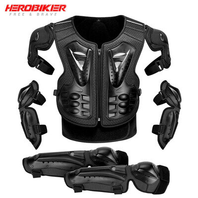 Men’s Motorcycle Body Armour Jacket Motocross Enduro Protective Riding Gear UK