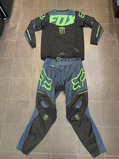 FOX Racing 360 Pro Circuit Motocross MX Jersey Pants Kit - 36-38” Large