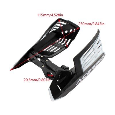 Acerbis X-Future Universal Motocross Enduro Hand Guards Black