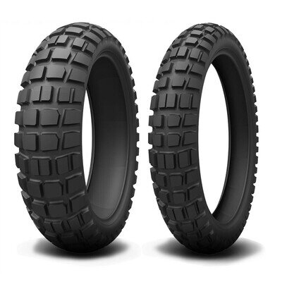 Motorcycle Tyres KENDA Big Block K784 120/70 B19 60Q & 170/60 B17 72Q Pair