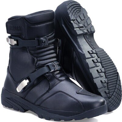 Fusport Gibson Adventure Motorcycle Boots - Black