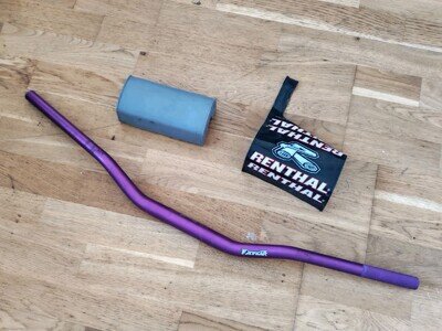 Renthal Fatbar 821 Purple New Handlebar Mx Enduro Fat Bar