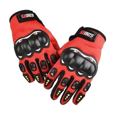 Motorbike Motorcycle Leather Gloves Waterproof Knuckle Thermal Protection winter