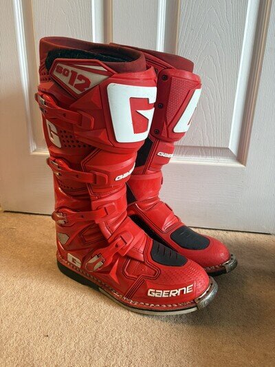 Gaerne Sg12 Motocross Boots - UK 9 - Great Condition