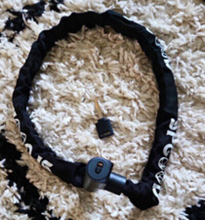 Bike Lock Chain Light