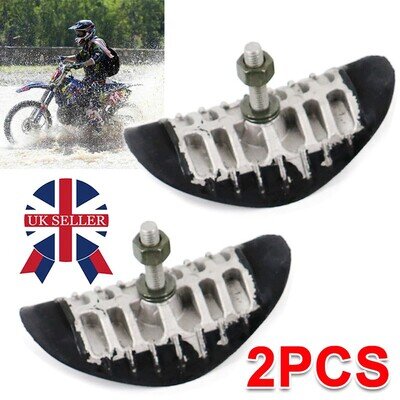 2pcs Rim Lock 2.15" Rear Wheel Motocross Enduro MX Apico Metal Body Tyre Clamp