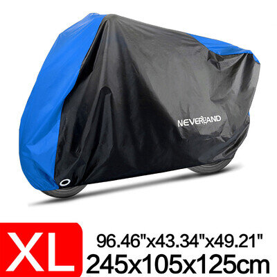 XL Neverland Heavy Duty Waterproof Motorcycle Bike Cover Breathable Protector