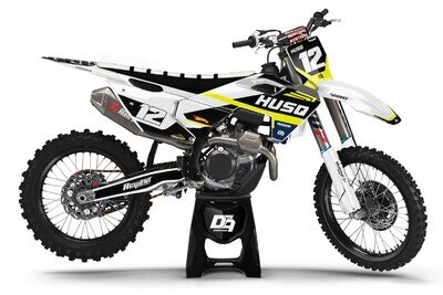 Husqvarna Motocross MX Graphics Decal Sticker Kit Rush | TC FC TE FE All Model