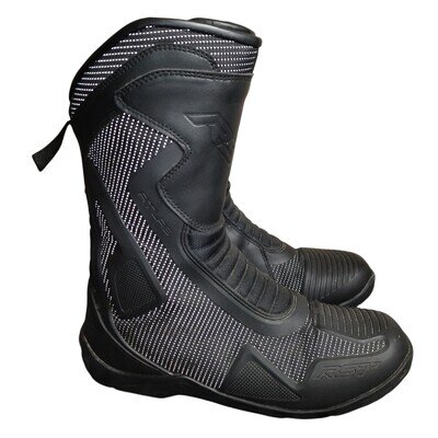 RST Boots Mens 9 Black Atlas Motorbike Motorcycle Touring CE Waterproof Reflect