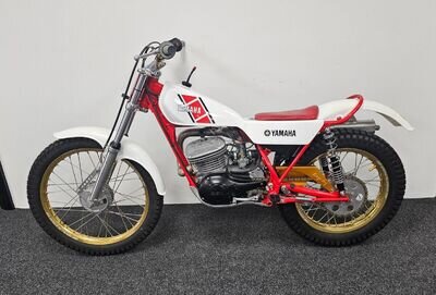 Yamaha ty250 twin shock trials bike Yamaha ty250 twin shock trials bike
