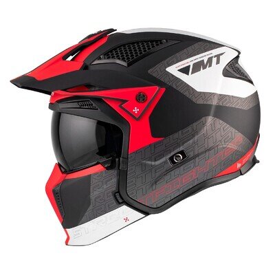 MT Streetfighter S Totem Off Road Motorcycle Helmet Trial Bike Adventure Mask
