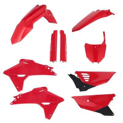 Acerbis Honda CRF 450 R RX 2027 Full Plastic Kit Red Black 0028307 349 Motocross