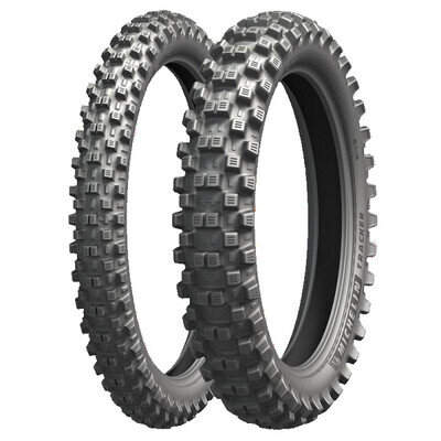 120/90-18 Rear 80/100-21 Front Pair Deal Michelin Tracker Road Legal Enduro