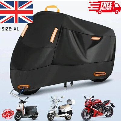 Motorcycle Motorbike Cover Heavy Duty Waterproof Outdoor rain Dust UV Protector