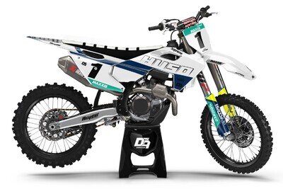 Husqvarna Motocross MX Graphics Decal Sticker Kit Elva | TC FC TE FE All Model