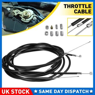 NEW Universal Motorcycle Scooter Clutch Brake Throttle Line Cable Harness 6x