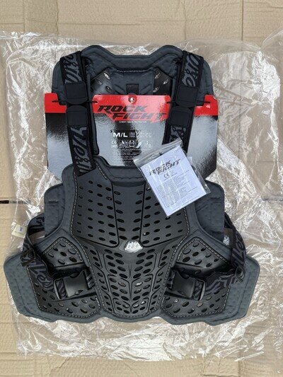 Troy Lee Rock Fight Chest And Back Protector Motocross MX Body Armour Size M/L