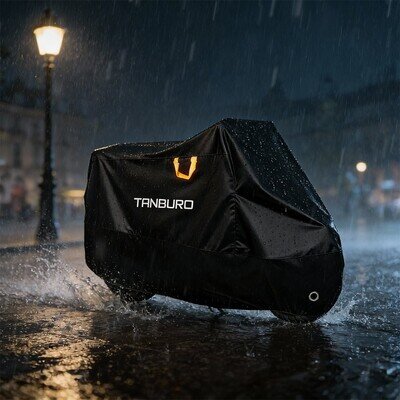 Large Waterproof Motorcycle Motorbike Cover Rain Dust Storage Protector Outdoor