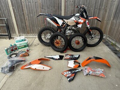 Ktm Exc 125cc Six Days 2 Stroke Road Legal