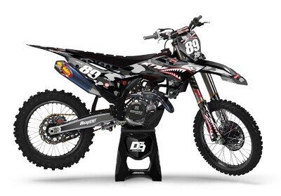 KTM Motocross MX Graphics Decal Sticker Kit Fletch|SX XC XCF EXC EXCF All Models