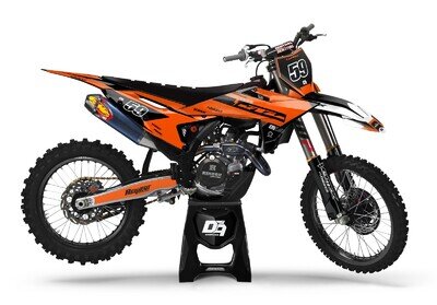KTM Motocross MX Graphics Decal Sticker Kit Tesum| SX XC XCF EXC EXCF All Models
