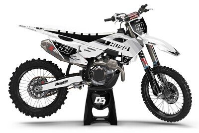 Husqvarna Motocross MX Graphics Decal Sticker Kit Tesum | TC FC TE FE All Model